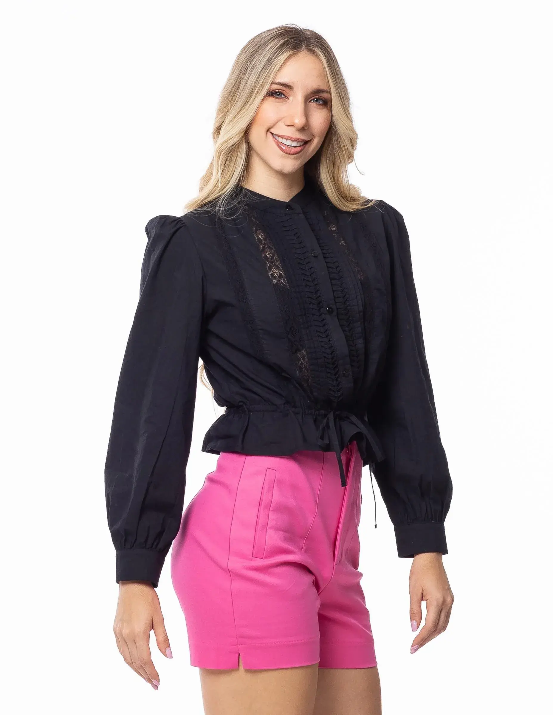Blusa manga larga