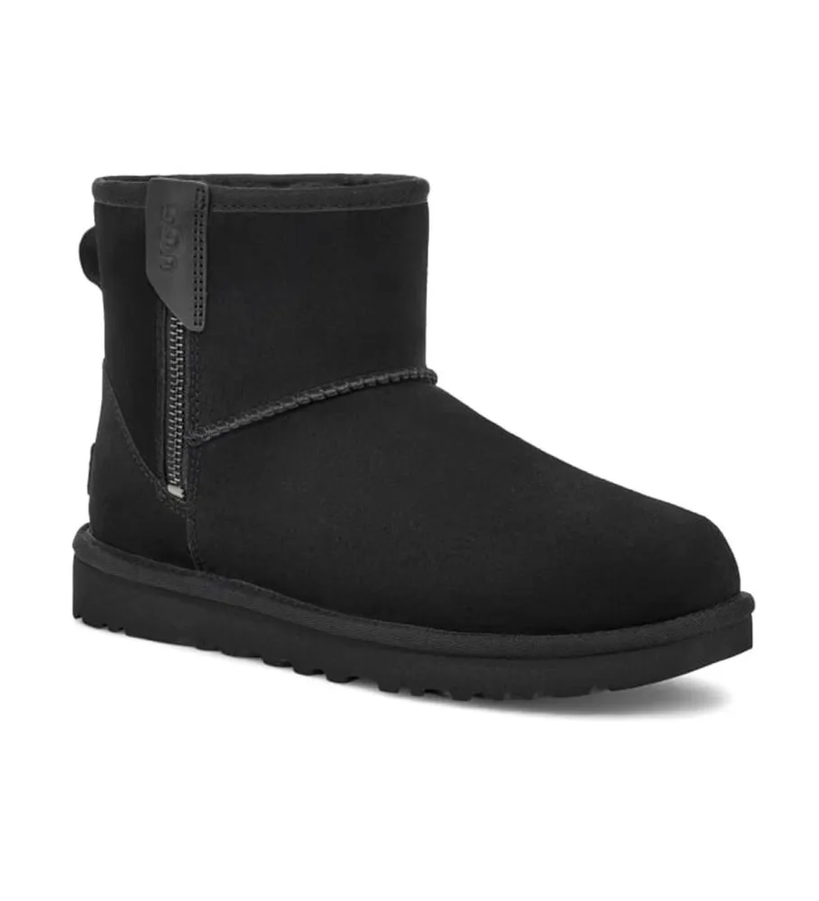 Botines de peil W Classic Mini Bailey negro