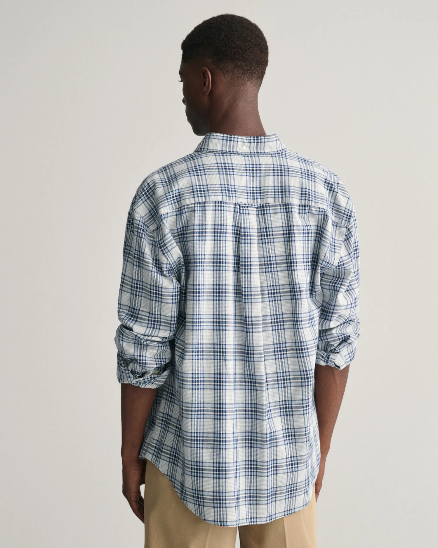 Camisa de cuadros Textured Relaxed Fit