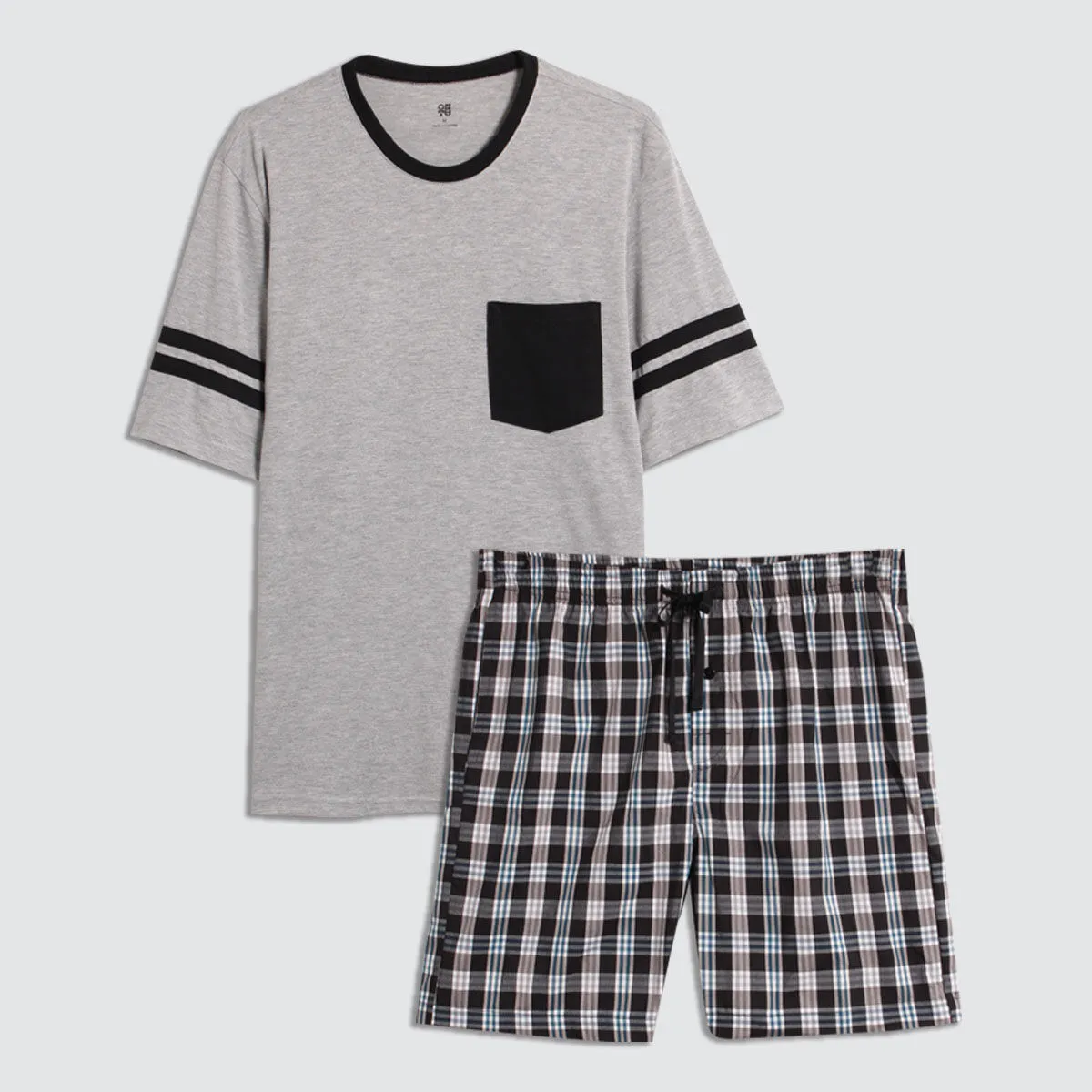 Conjunto De Pijama A Cuadros
