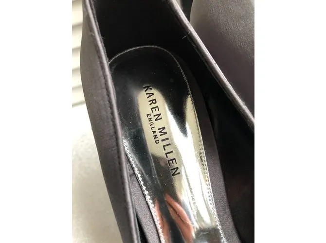 Karen Millen Tacones Gris 