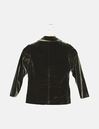 Name it Blazer terciopelo verde