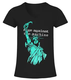 Rage Against The Machine BK (20) Camiseta cuello pico Mujer