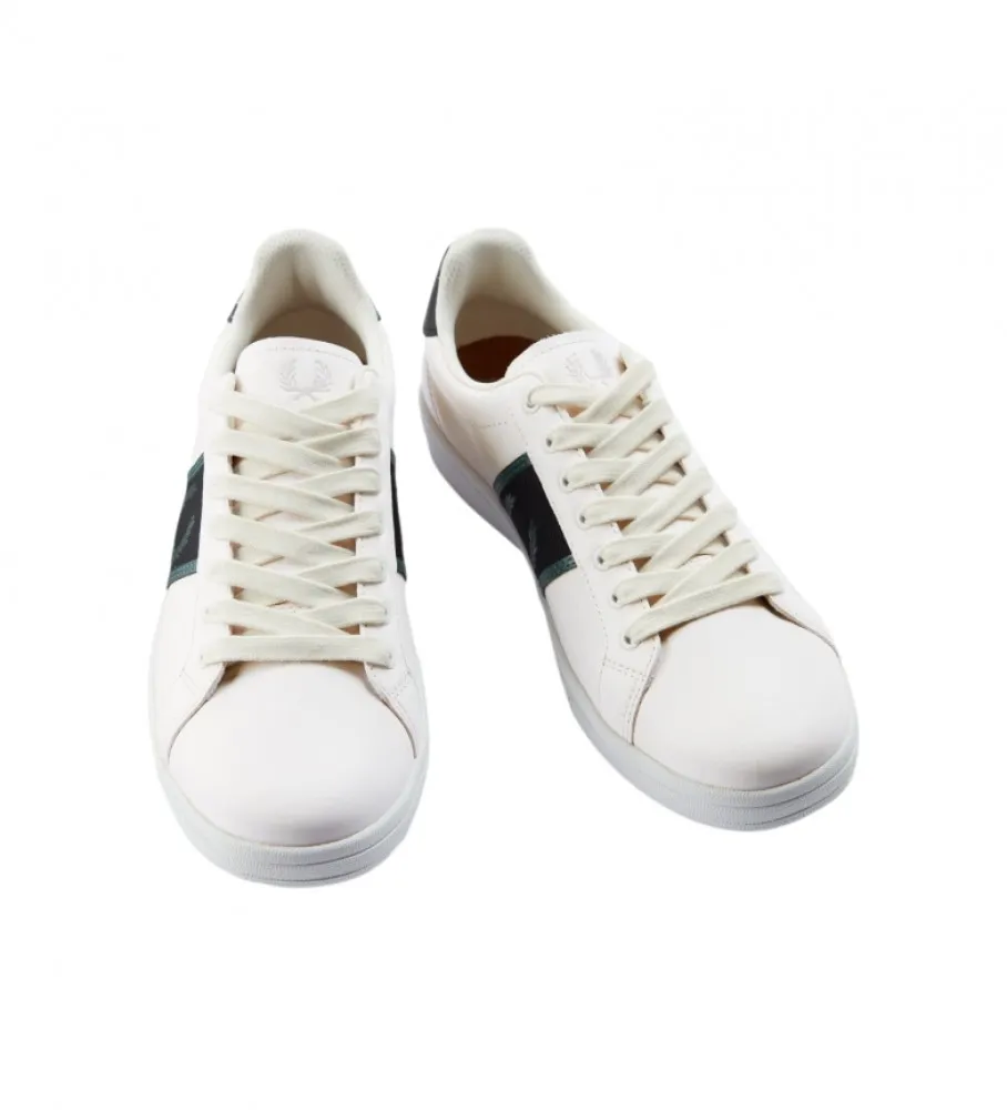 Zapatillas de piel B721 Branded blanco