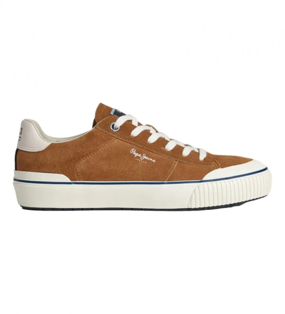 Zapatillas de Piel Ben Overdrive marrón