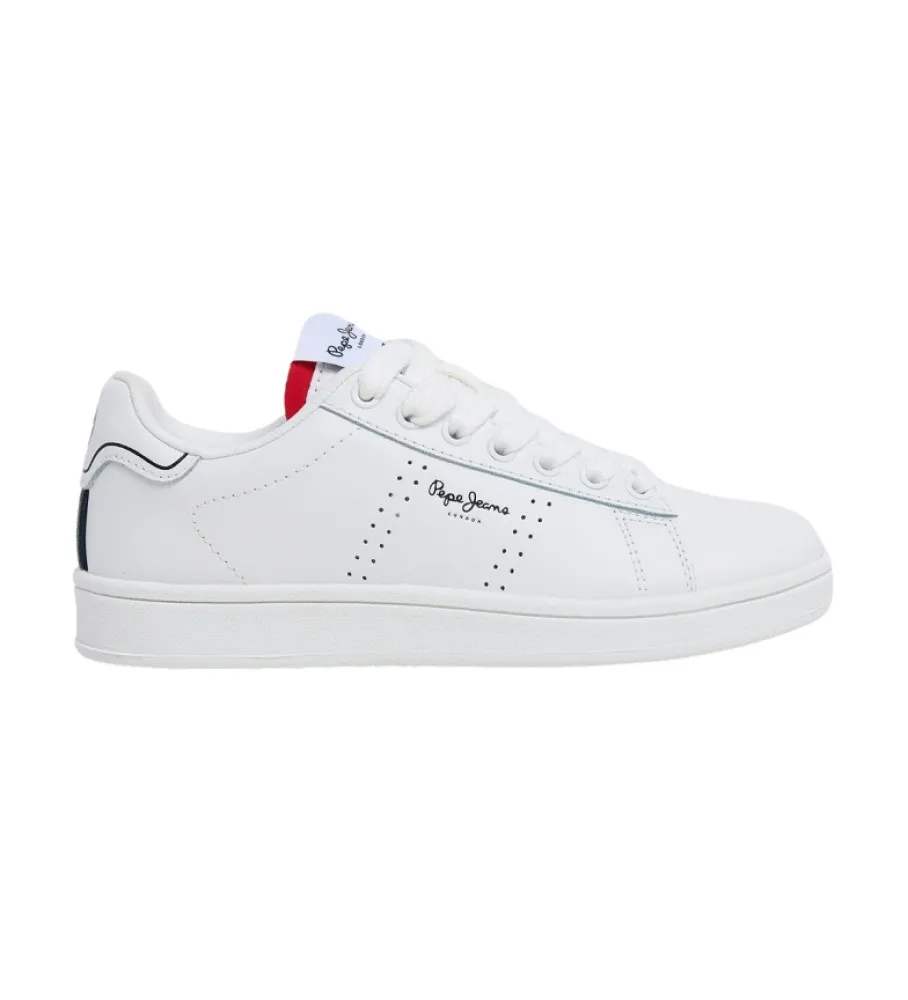 Zapatillas de Piel Player Basic blanco