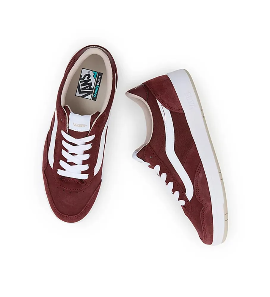 Zapatillas de piel Ua Cruze Too Cc granate