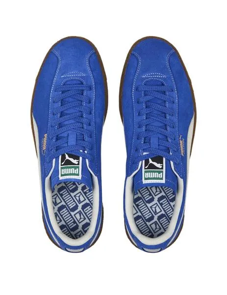 Zapatillas puma delphin azul de hombre.
